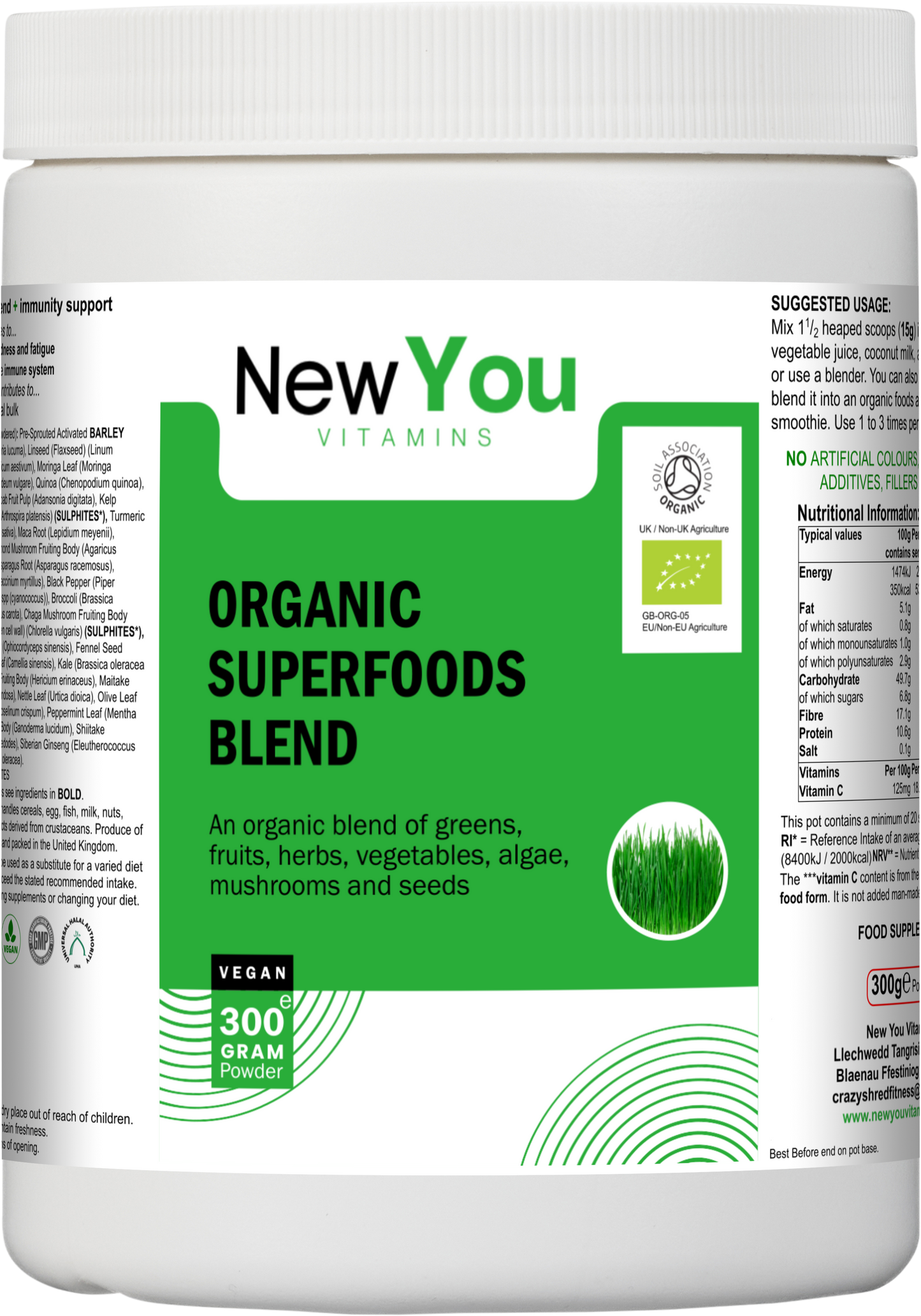 Organic Superfoods Blend